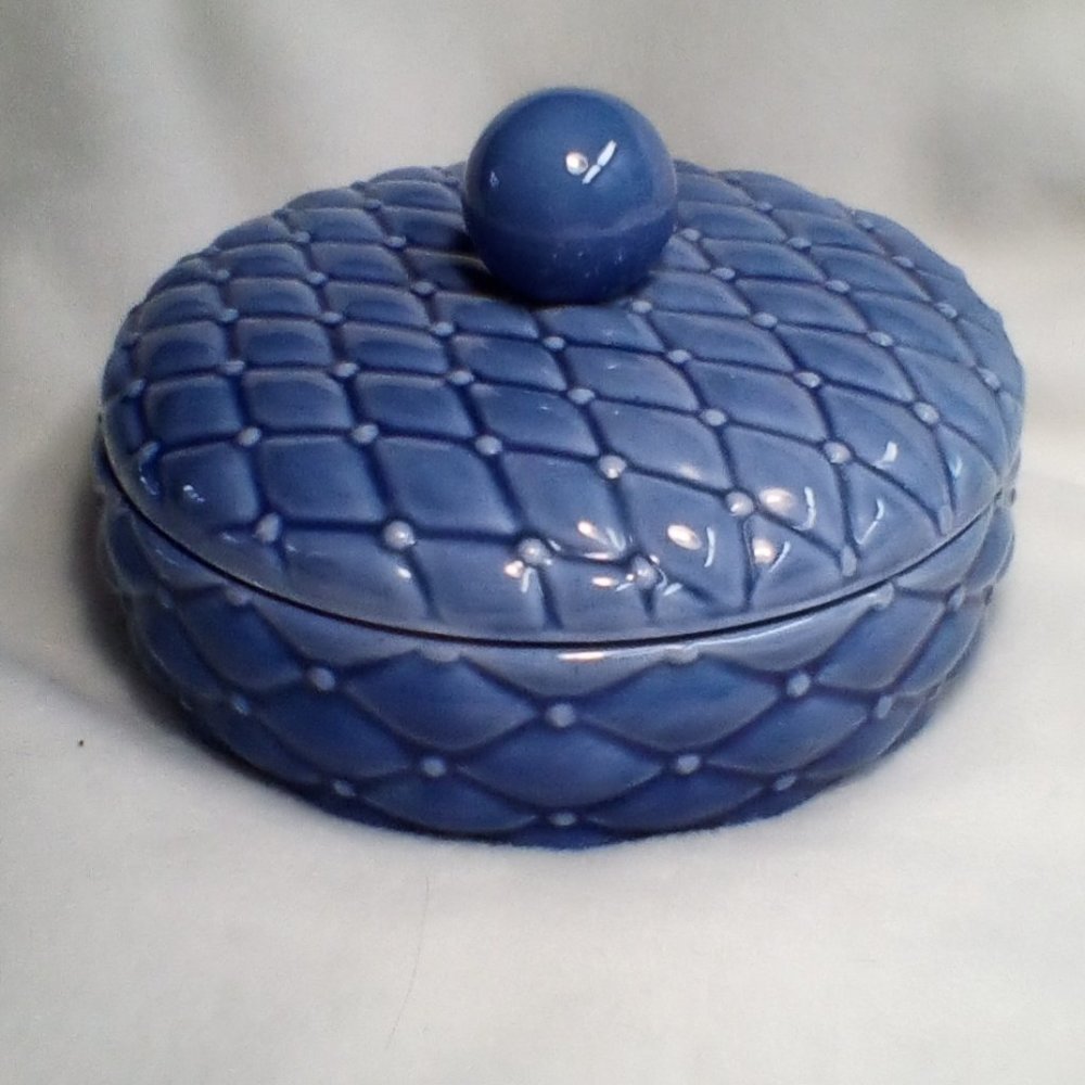 Covered Dish - Arnels Pottery Vintage Ceramic Keepsake Box
